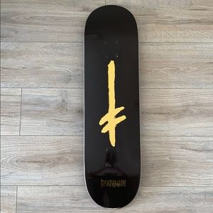Deathwish Skateboard Deck Credo Brown/Gold 8.475"